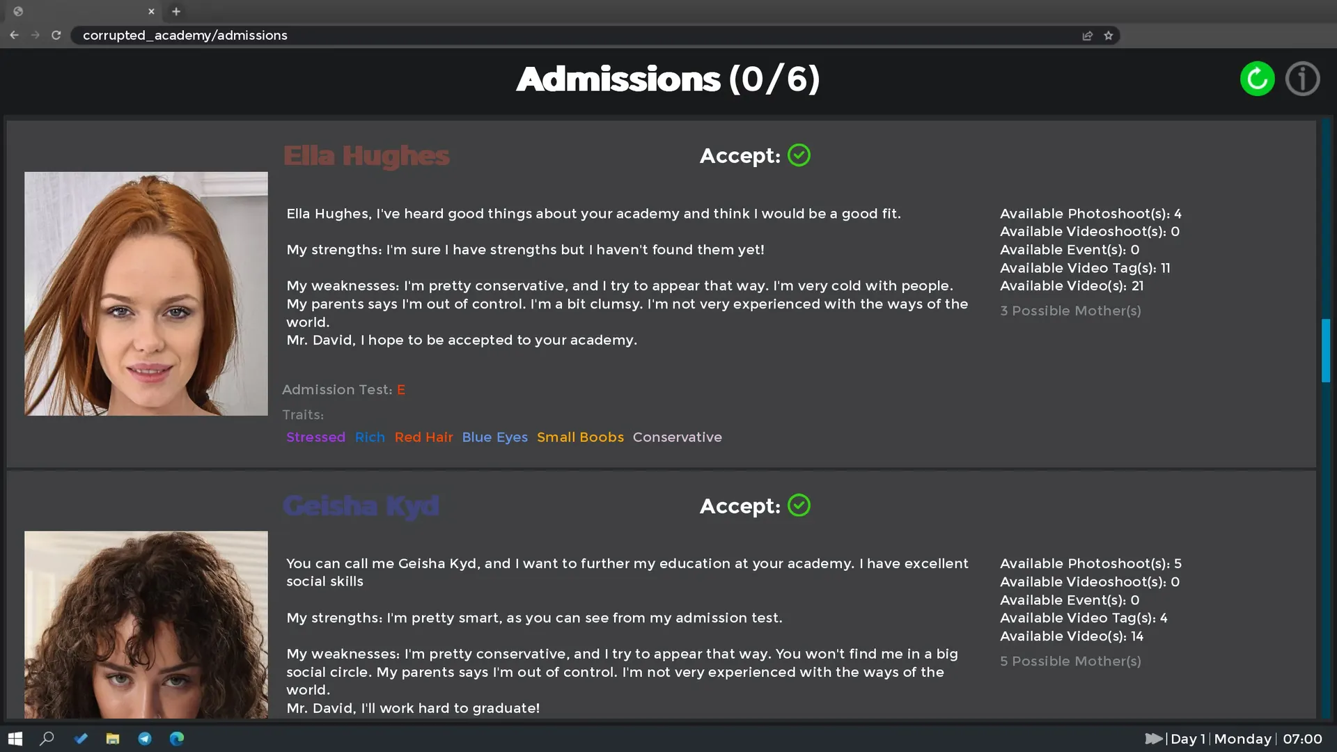 Corrupted Academy screenshot 2