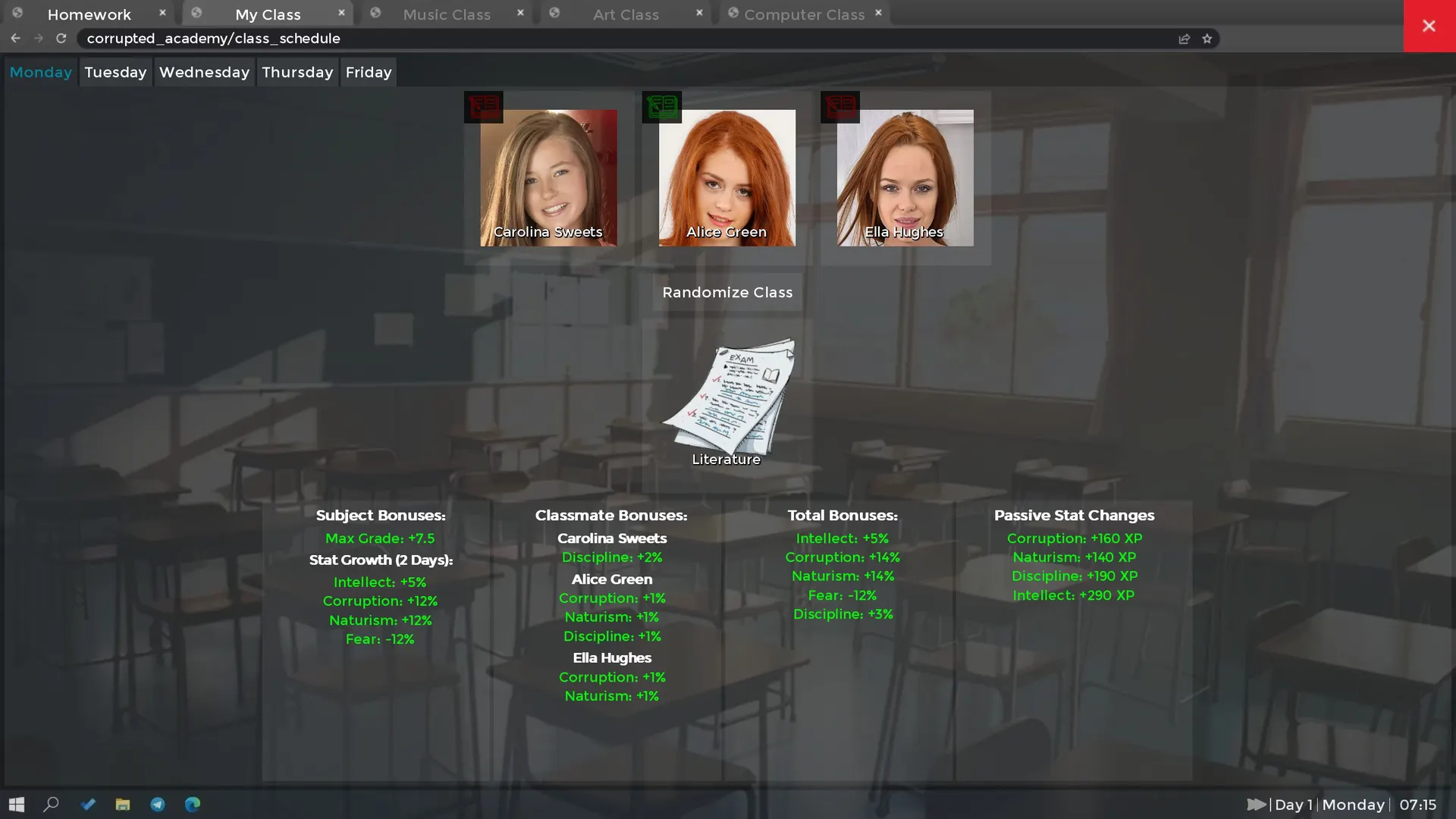 Corrupted Academy screenshot 4